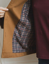 Gabardina camel Sacha