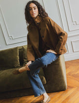 Gabardina camel Sacha