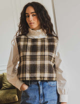 Top à carreaux Salim