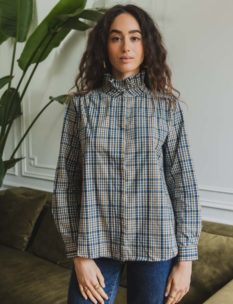 Chemise à carreaux Maor