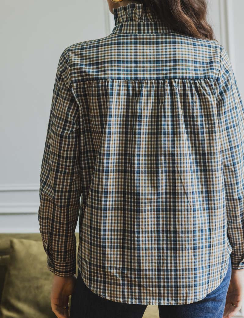 Chemise à carreaux Maor