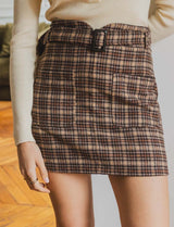 Jupe à carreaux Yarde