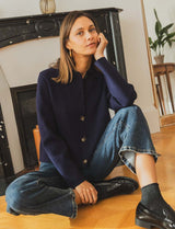 Avra navy cardigan
