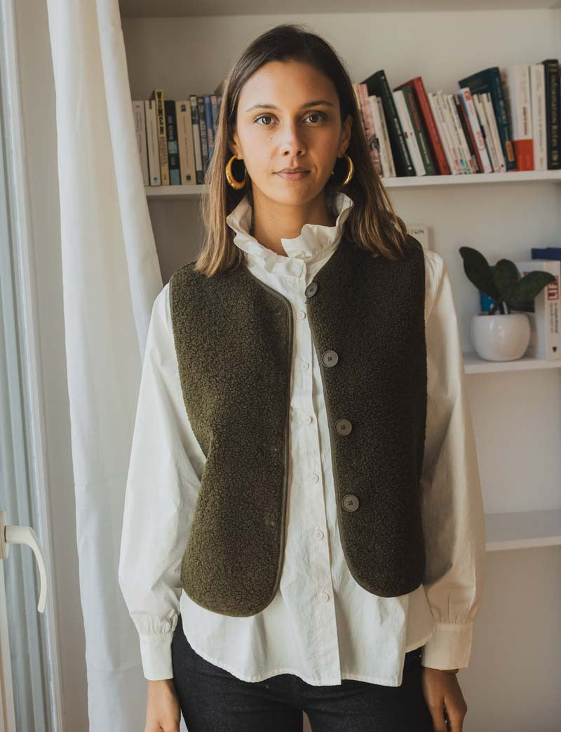 Gilet kaki Lako