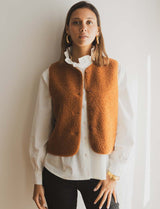 Gilet camel Lako