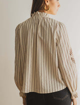 Chemise brodée Odea