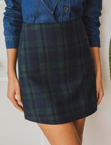 Jupe à carreaux Vela