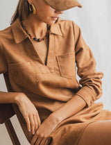 Robe camel Soma