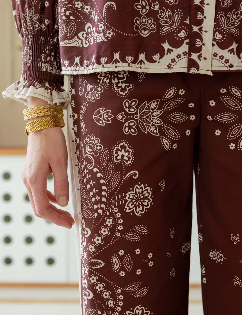 Pantalon choco Hunter