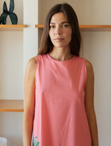Robe rose paysage Constanca