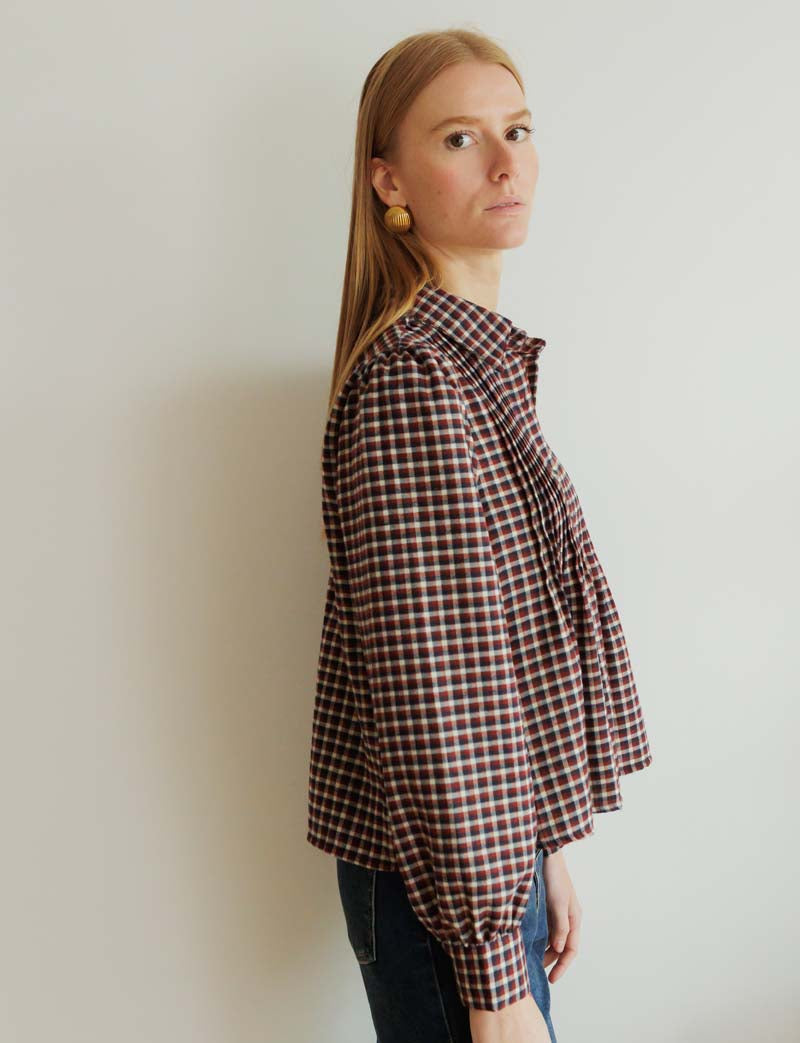 Chemise à carreaux Tivim