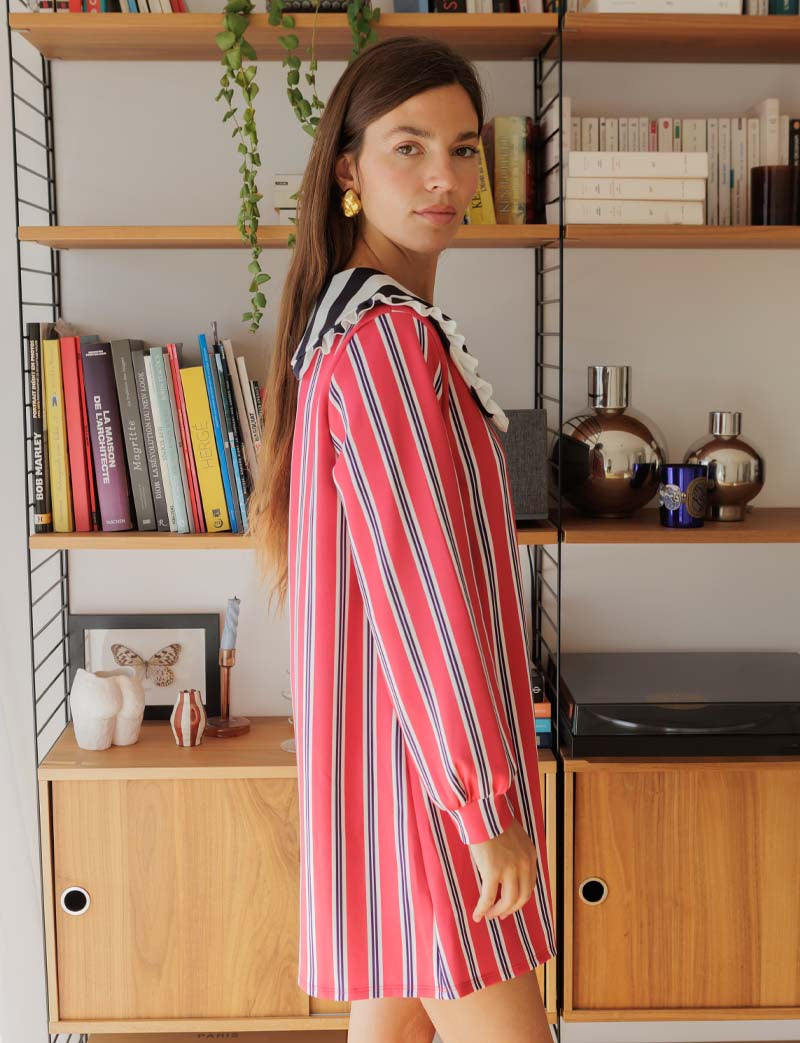 Romane striped dress