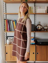 Robe marron Rini