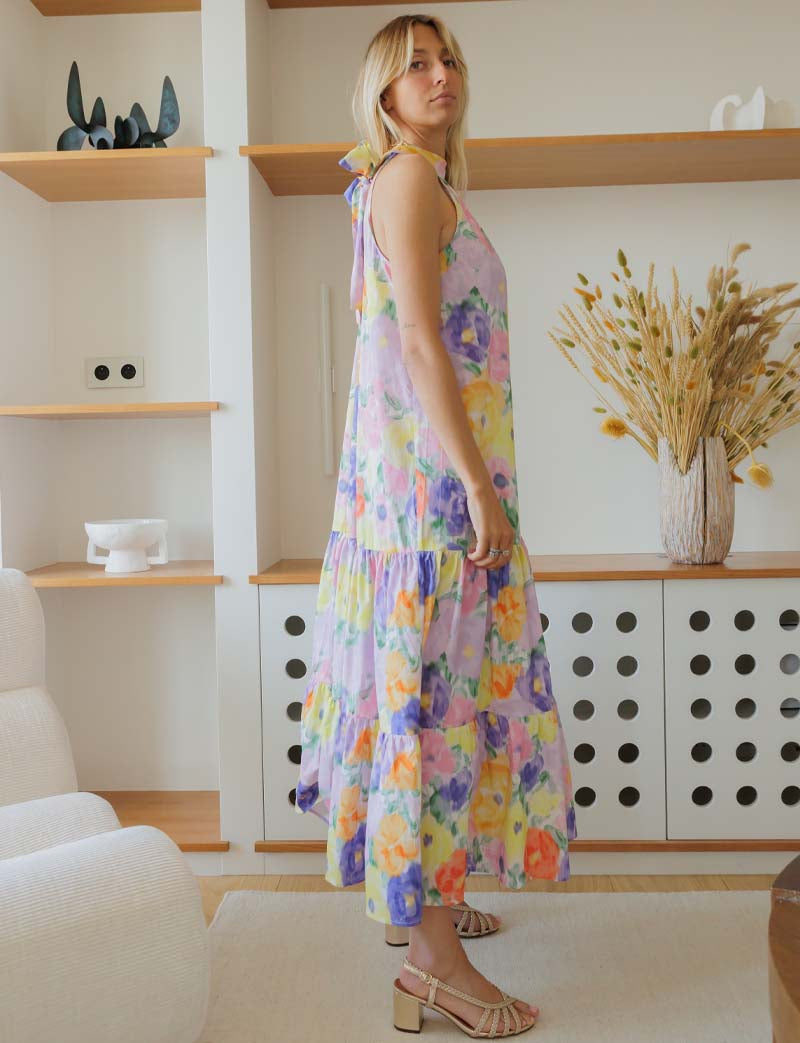 Robe fleurie Elista