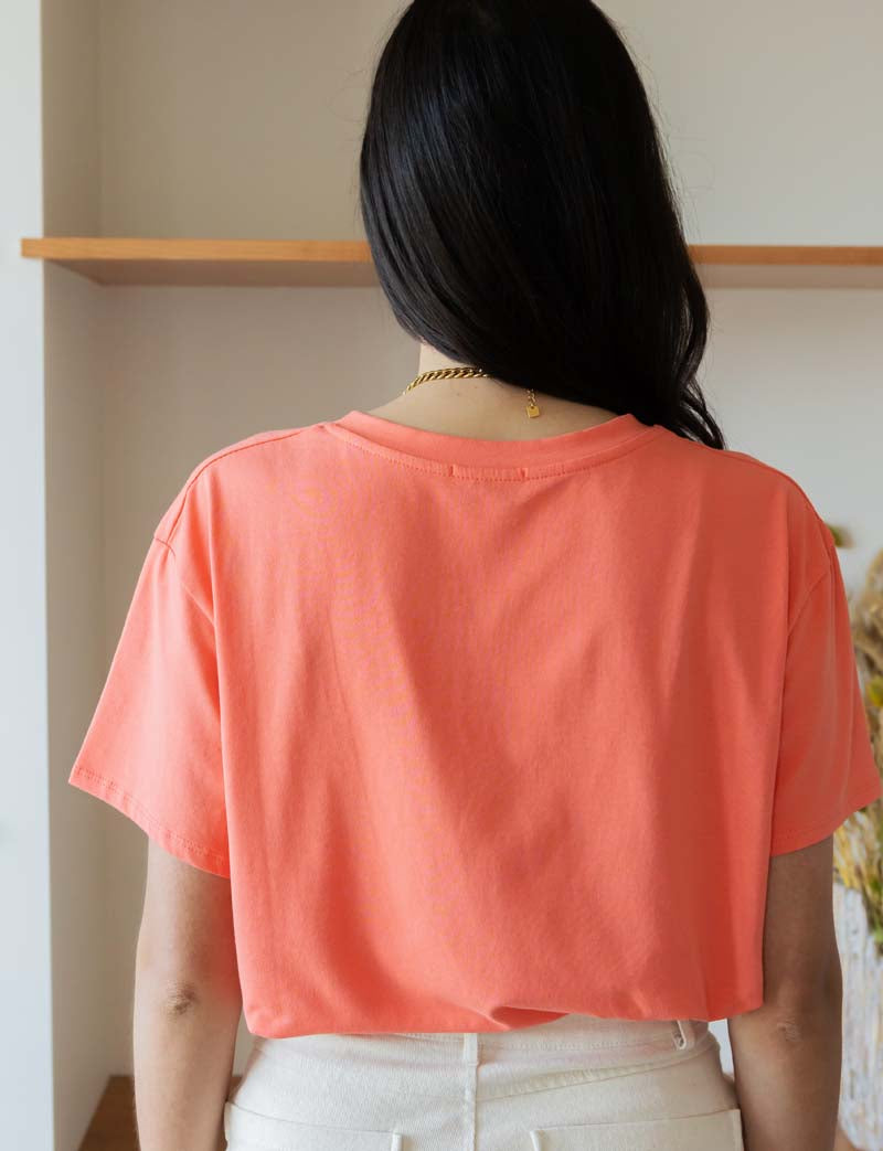 T-shirt corail Bob