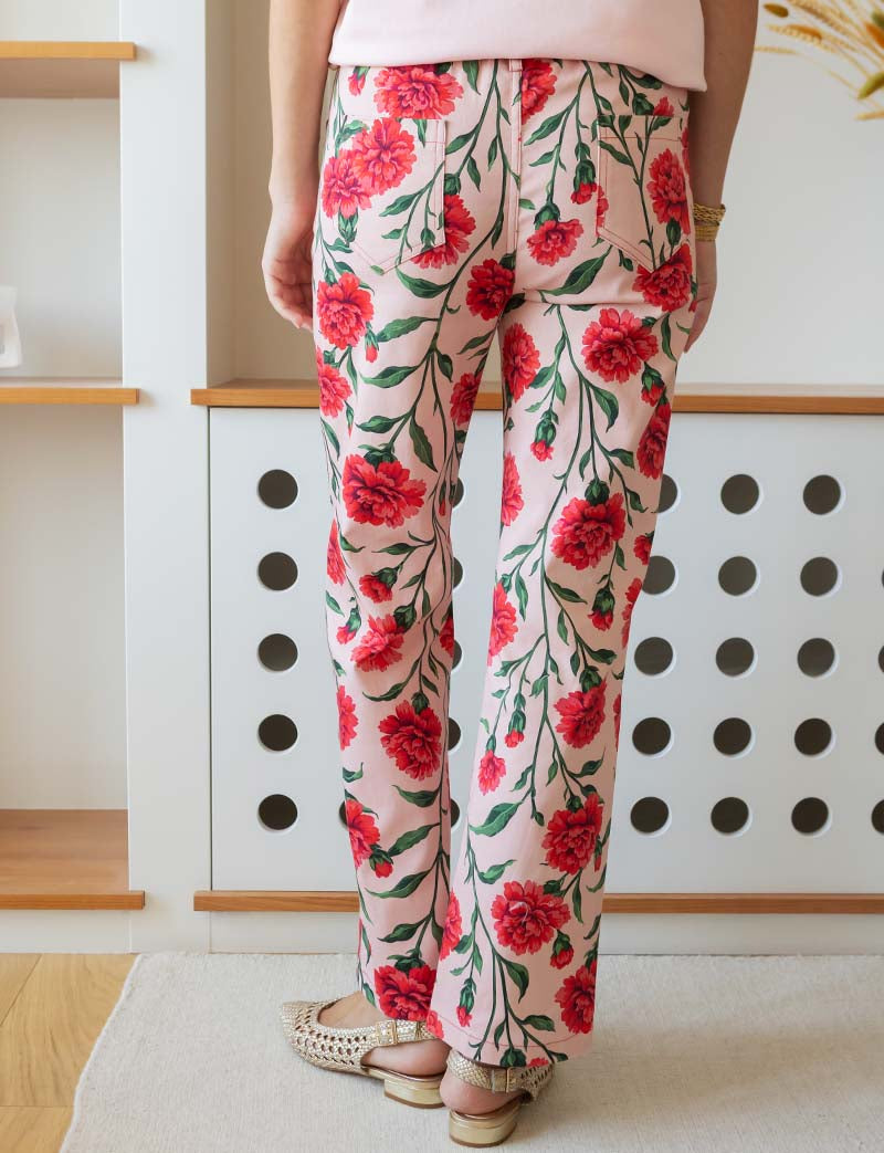Jean rose fleuri 2 Jony