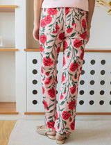 Jean rose fleuri 2 Jony