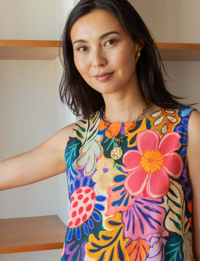 Robe fleurie multi Sapha