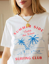White Summer Side T-shirt
