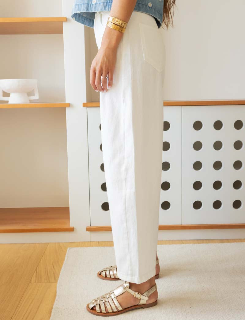 White Rami Jeans