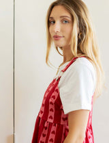 Robe rose & rouge Tila