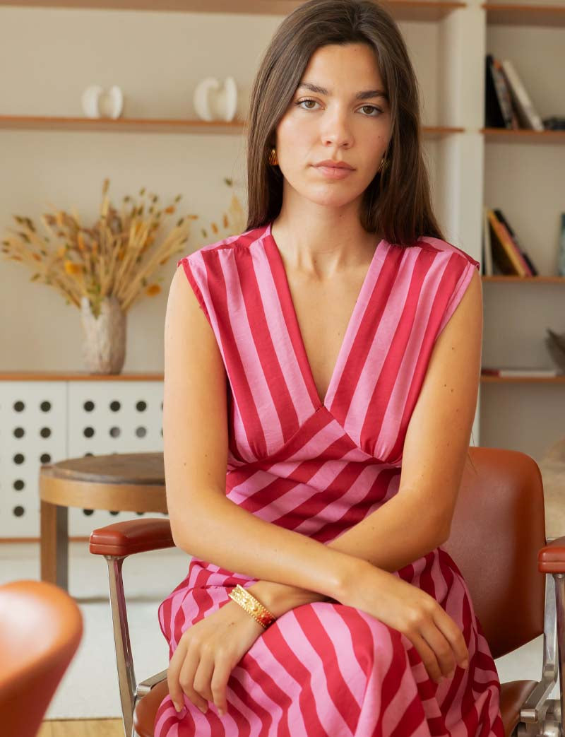 Robe à rayures Novy