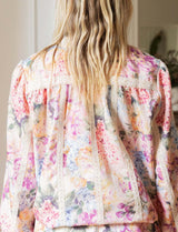 Chemise fleurie Colina