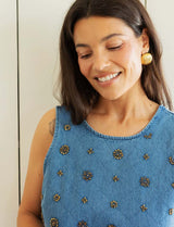 Blue Felicie Robe