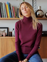 Pull bordeaux Dale