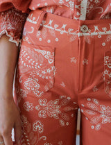 Pantalon terracotta Hunter