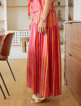 Multi-striped skirt Yama