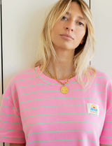 Pink & Green Beach Vibes T-shirt