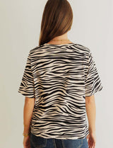 T-shirt zèbre Rafael