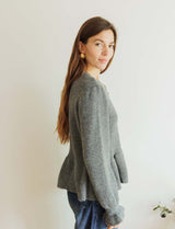 Gray cardigan Edwin