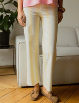 Yellow striped jeans Roby