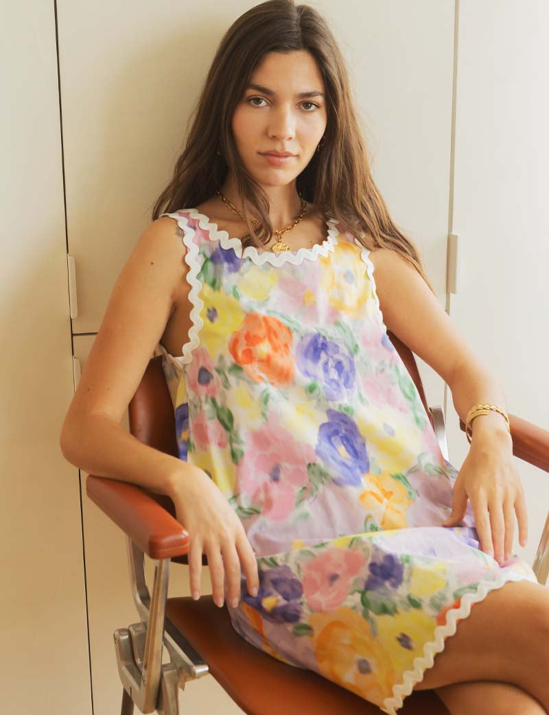 Vestido floral Calia