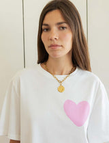 T-shirt blanc Love is Love