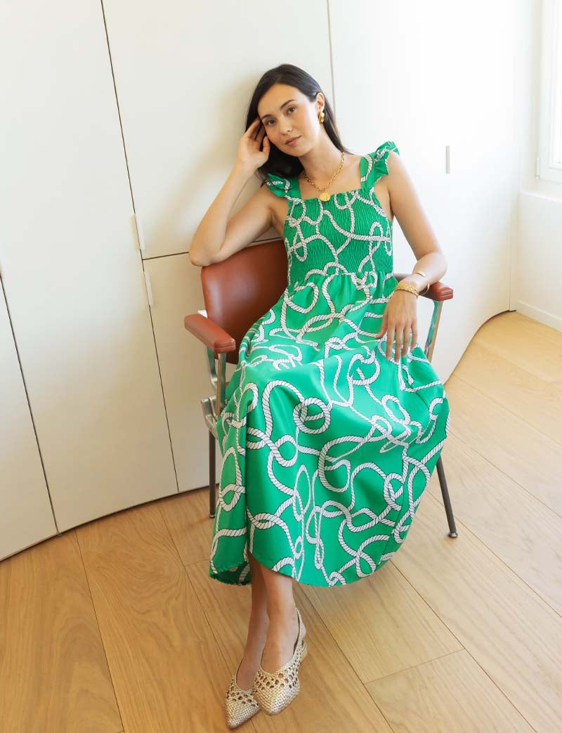Green Indy Robe