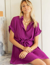Magenta Soltan Robe