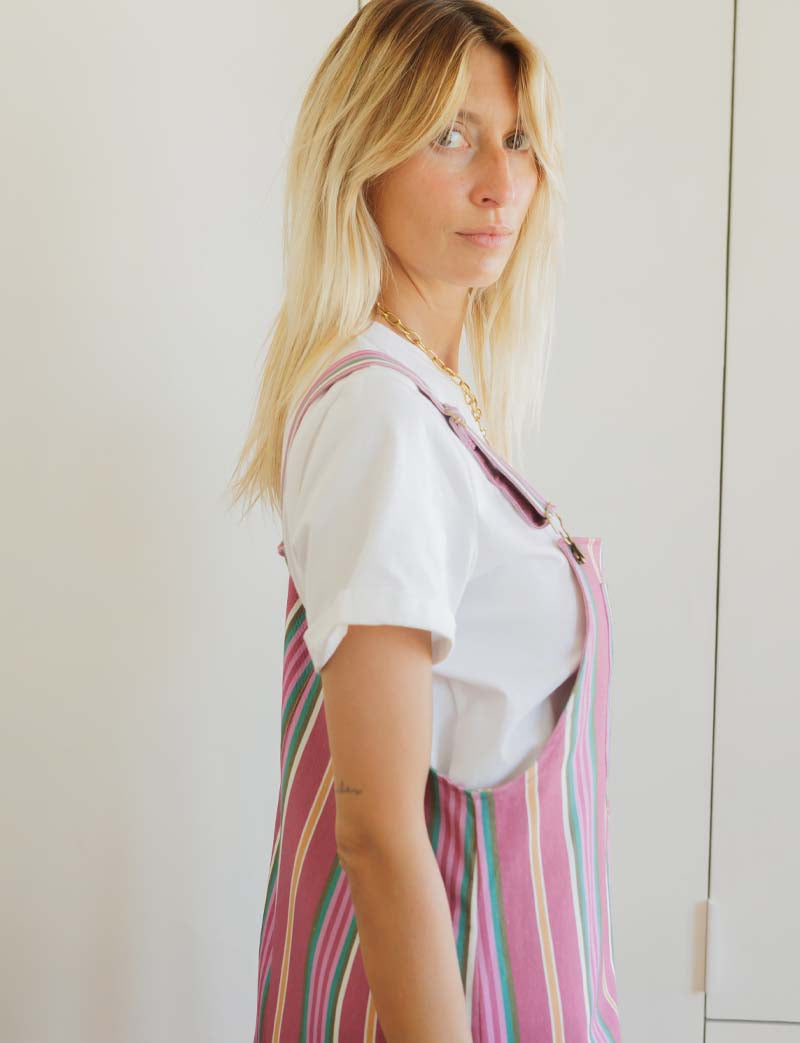 Purple Roey overalls