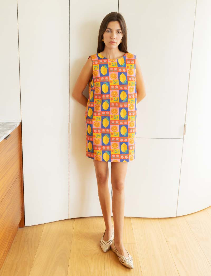 Robe agrumes Safia