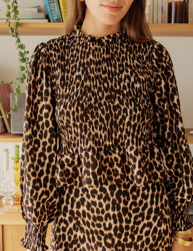 Blouse léopard Palomy
