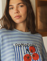 Sweat bleu Pomodoro