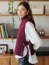 Pull bordeaux Zary