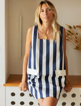 Navy striped dress Malo