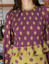 Blouse à pois Palomy