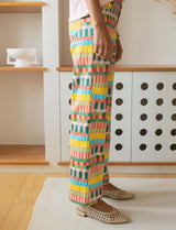 Multi-striped Jony jeans