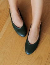 Green ballet flats Lolo