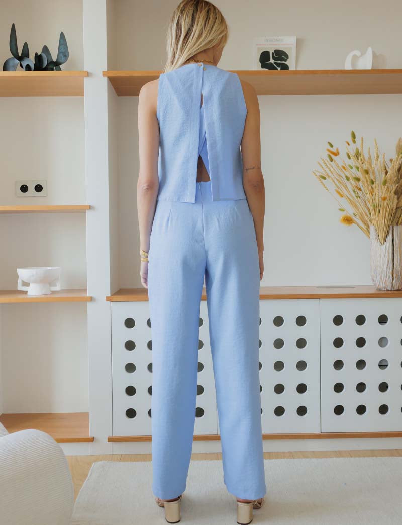 Jade Sky Jumpsuit