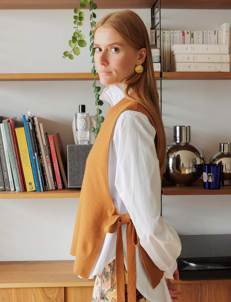 Byron camel sweater